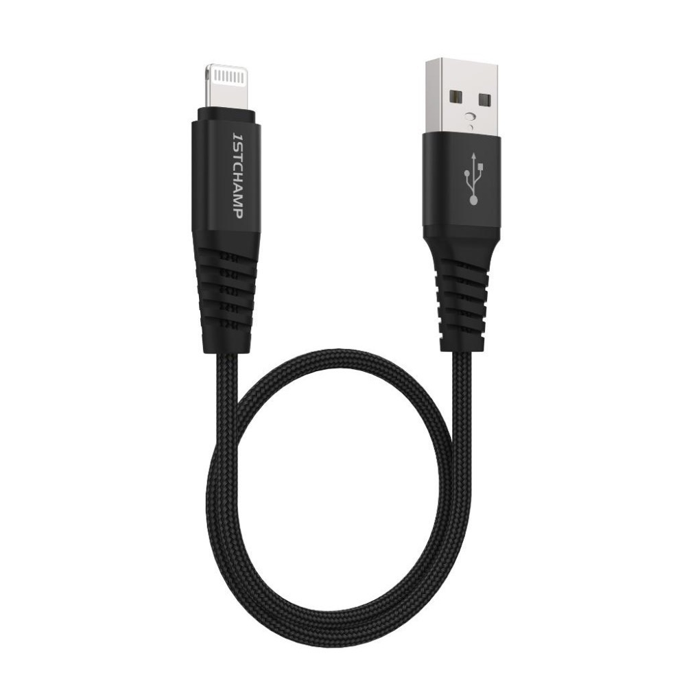 First Champion｜30cm/120cm MFi認證 尼龍編織 iPhone充電傳輸線 Lightning-細節圖8