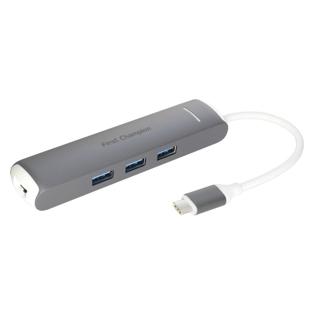 First Champion｜USB Type-C 集線器 - 6合1 (with Gigabit Lan) 有網路孔-細節圖2