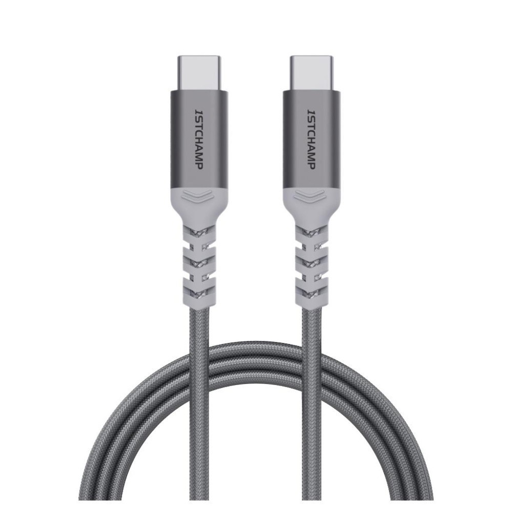 First Champion｜100cm 100W USB 4.0 Type-C to Type-C充電傳輸線-細節圖2