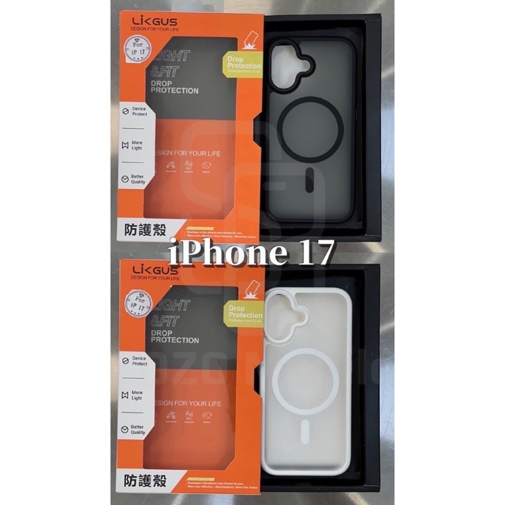 Likgus｜優盾系列 磁吸防摔保護殼 Magsafe 帶相機按鍵【 iPhone 17／17 Pro系列】-細節圖6