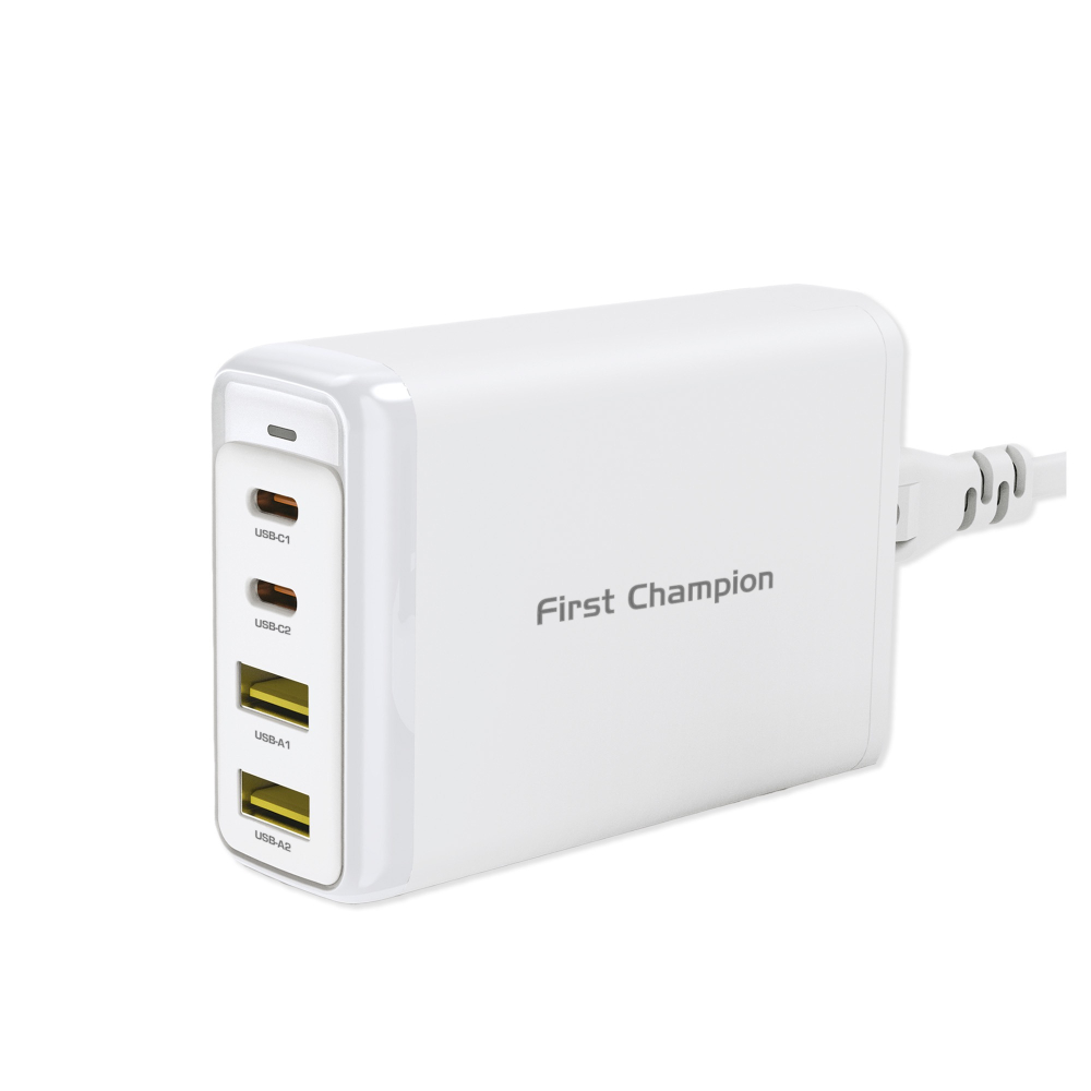 First Champion｜140W GaN氮化鎵 2C2A桌面充電器 PD3.1 PPS快充 內含240W充電線-細節圖2