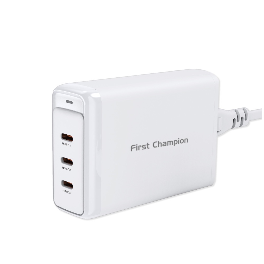 First Champion｜140W GaN氮化鎵 3C桌面充電器 PD3.1 PPS快充 內含240W充電線-細節圖2