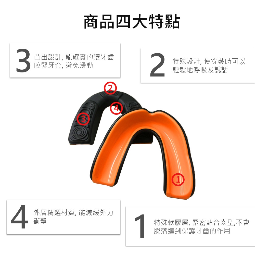 【NORDITION】雙層運動牙套 ◆ 護 齒器 成人/兒童 (送收納盒)-細節圖5