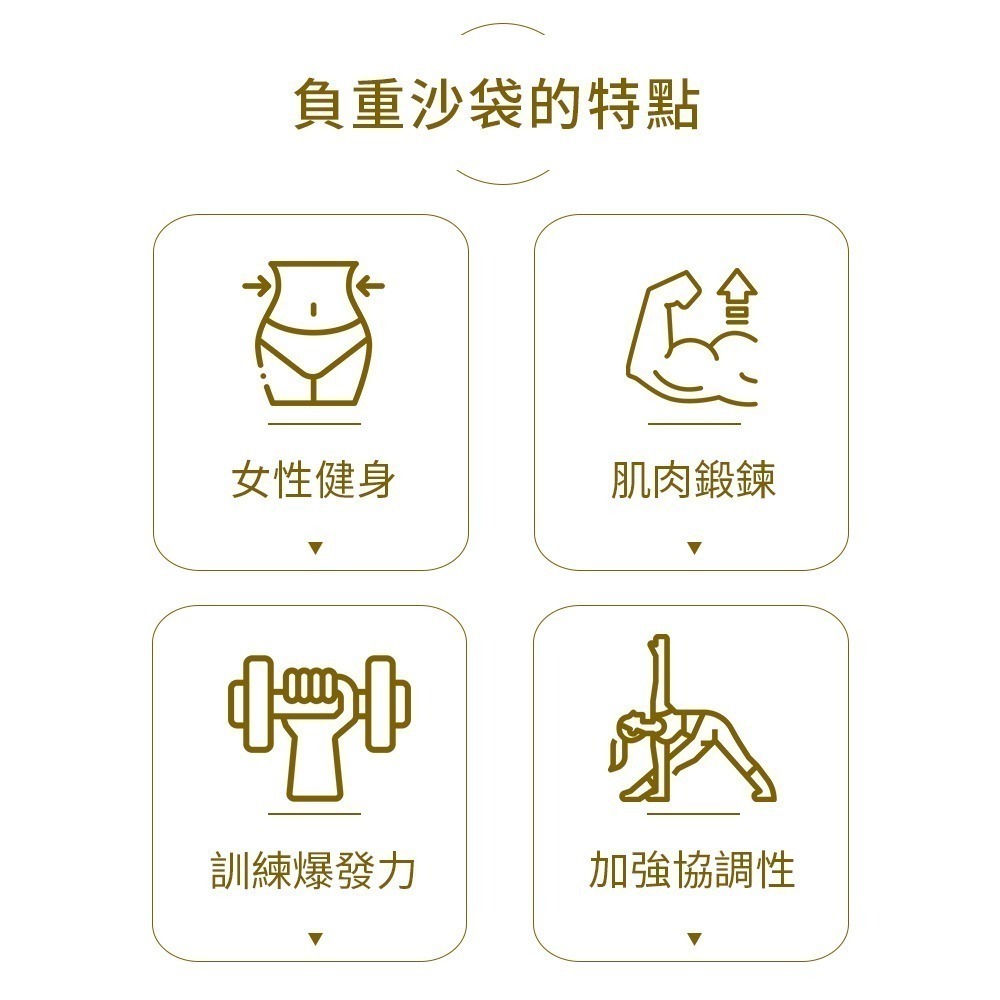 【NORDITION】3公斤 多功能負重沙袋  ◆ 台灣製 復健 跑步訓練-細節圖3