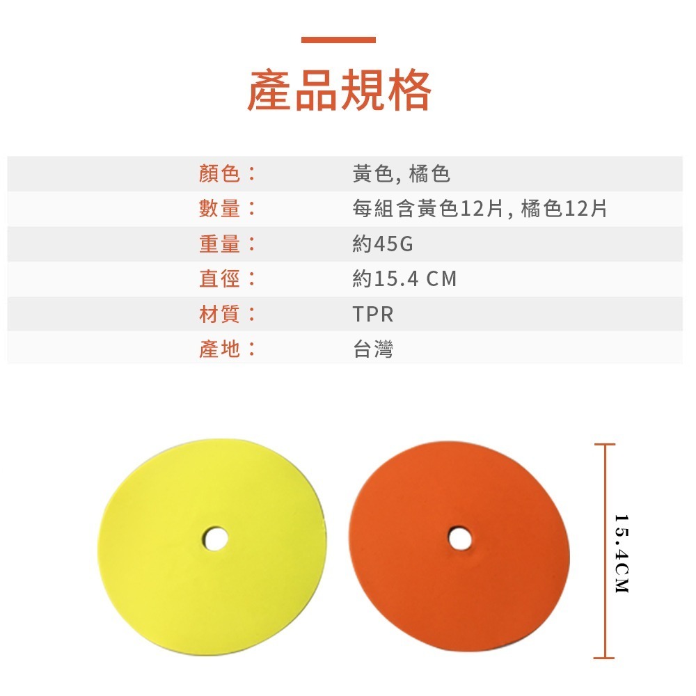 【NORDITION】運動訓練標示墊組  ◆ 台灣製 直排輪 24片/組-細節圖7