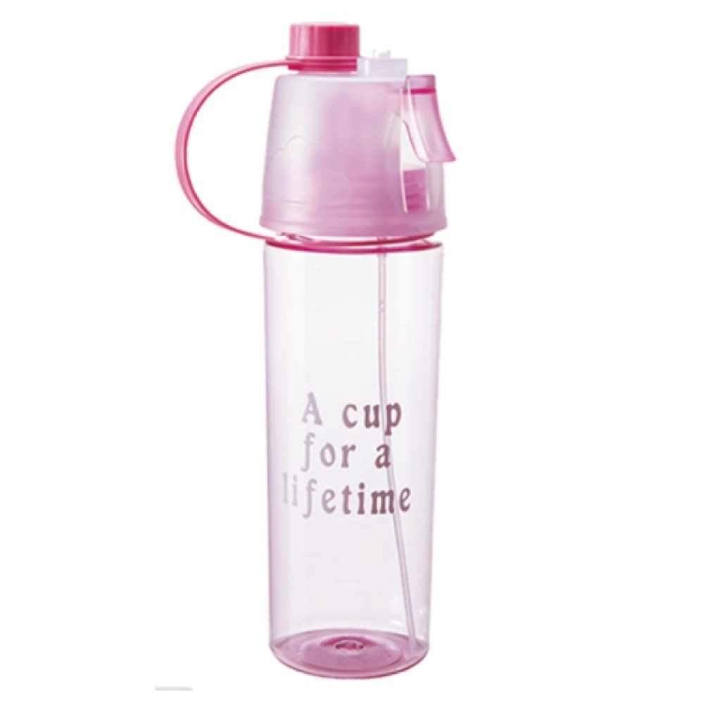 【NORDITION】運動噴霧水壺 ◆ 冷水杯 外出杯 降溫600ML-規格圖9