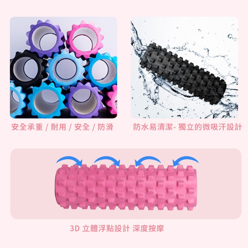 【NORDITION】33公分 狼牙瑜珈柱 ◆ EVA 升級加痛版 按摩棒-細節圖5