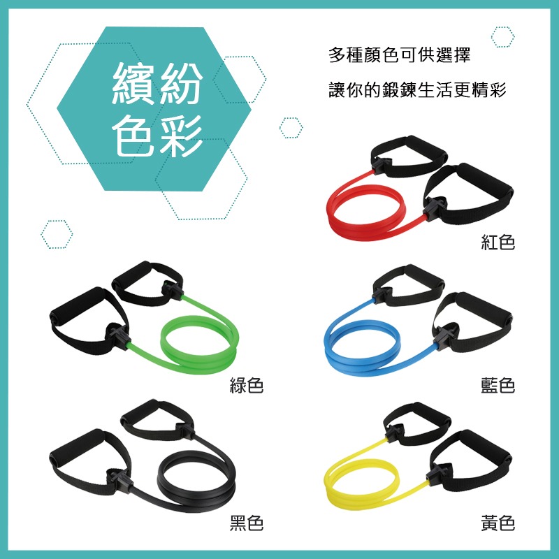 【NORDITION】15磅-高彈性一字拉力繩 ◆ 一字擴胸器 多功能拉力器-細節圖6