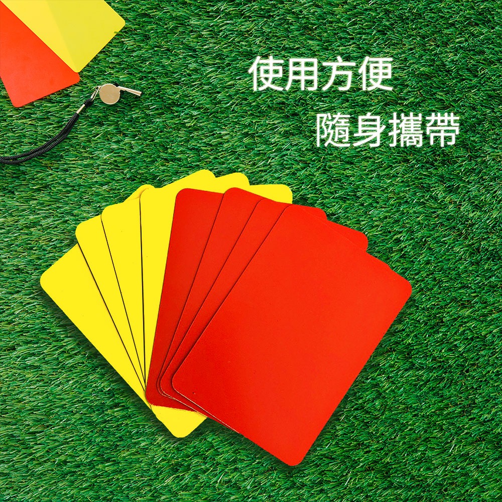 【NORDITION】紅黃牌 ◆ 台灣製 裁判必備 裁判卡20PCS/組-細節圖5