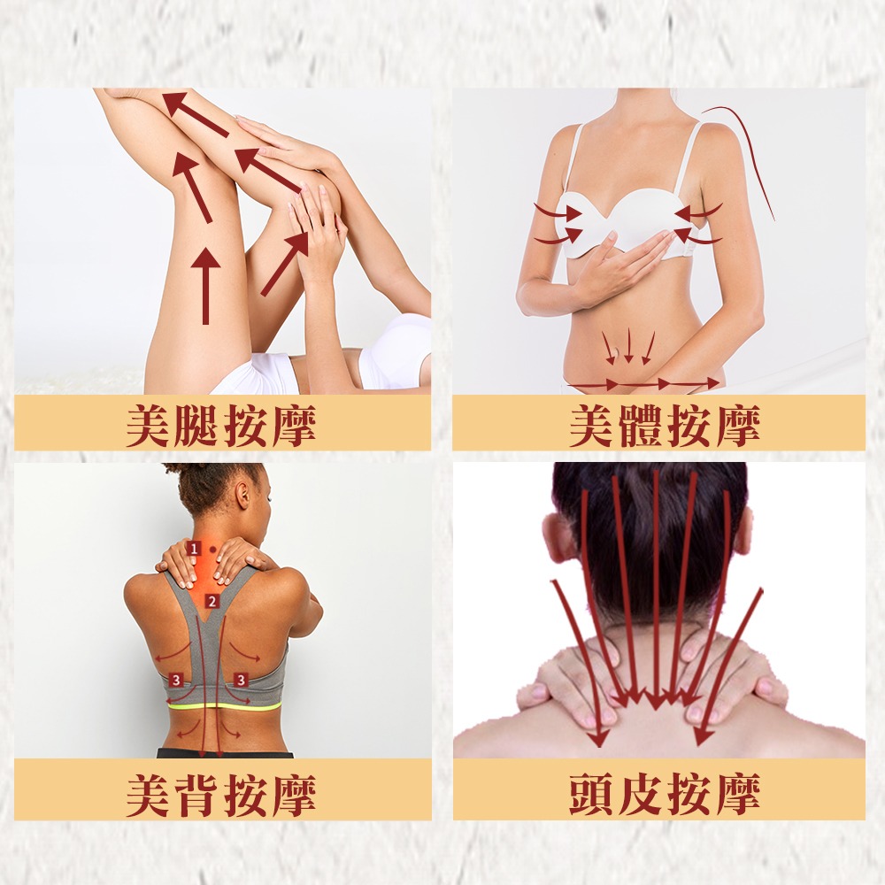 【NORDITION】刮痧按摩棒 ◆開背 背部按摩 點穴撥筋 紓壓-細節圖8