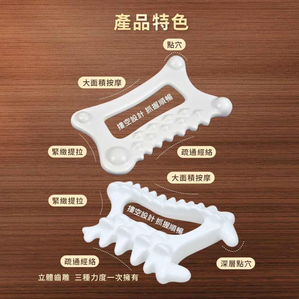 【NORDITION】立體體雕刮痧板 ◆ 點穴撥筋 紓壓 氣結 美體-細節圖6
