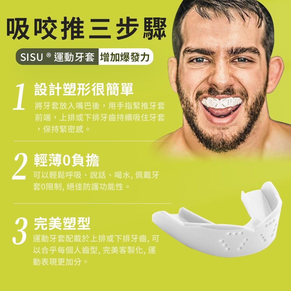 【NORDITION】SISU 3D 立體款 運動牙套 ◆  成人護齒-細節圖6