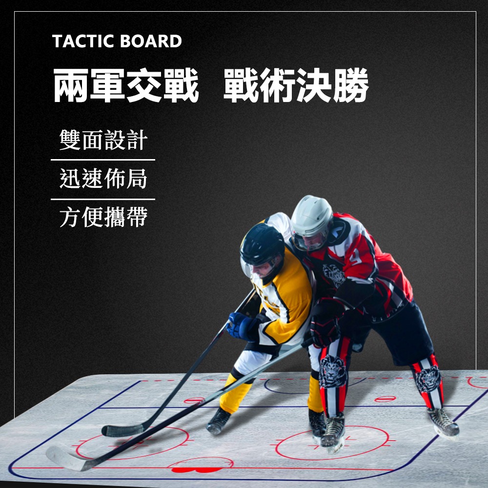 【NORDITION】冰上曲棍球 戰術版 ◆ 雙面 教練版 作戰板-細節圖4
