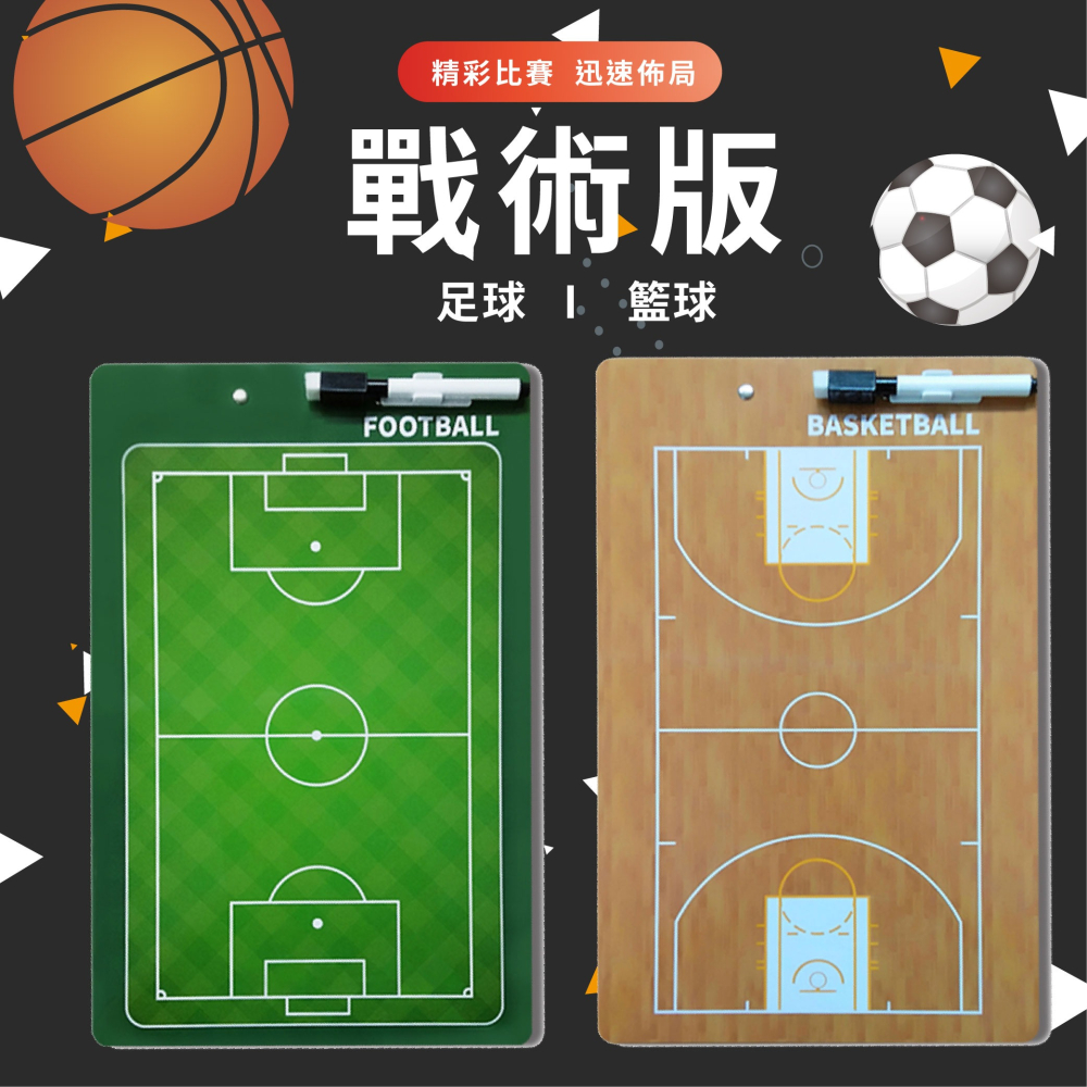 【NORDITION】籃球 足球 雙面戰術版 ◆ 教練版 作戰版-細節圖3