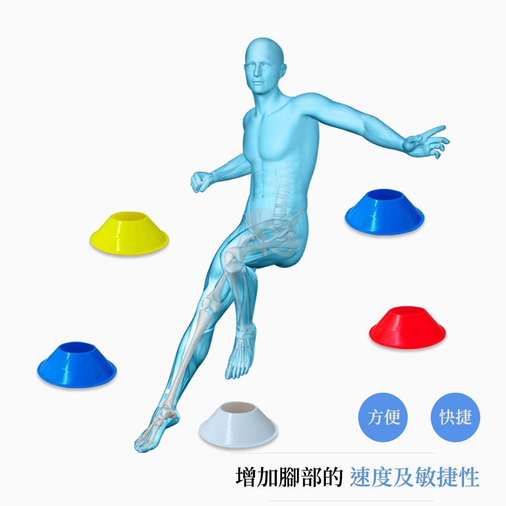 【NORDITION】迷你標示圓盤組 ◆台灣製 直排輪專用 40片/組-細節圖3