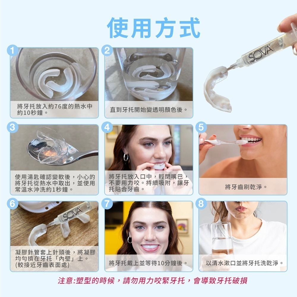 【NORDITION】 SOVA 居家牙齒美白凝膠 ◆ 美國進口 牙齒美白-細節圖5