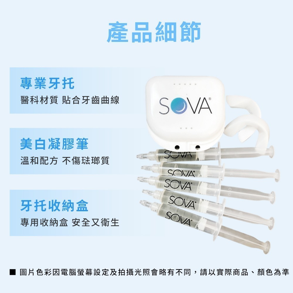 【NORDITION】 SOVA 居家牙齒美白凝膠 ◆ 美國進口 牙齒美白-細節圖8