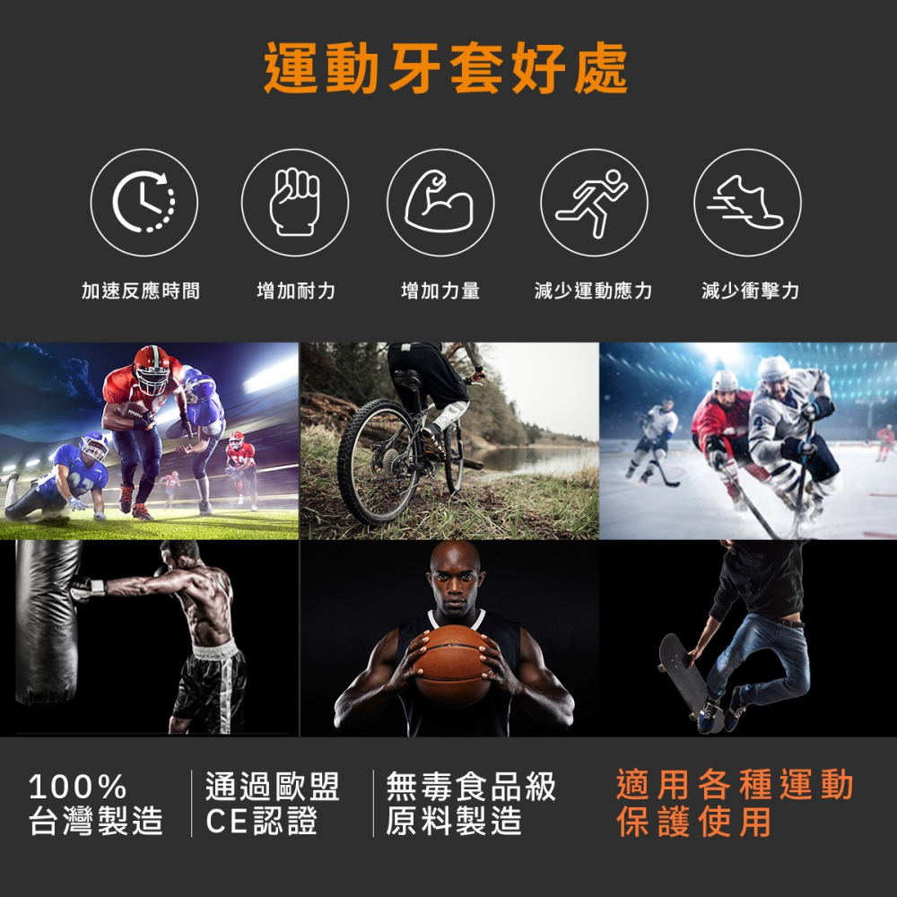 【NORDITION】 Fit 單層記憶運動牙套 ◆  護齒器 成人 2入組-細節圖4