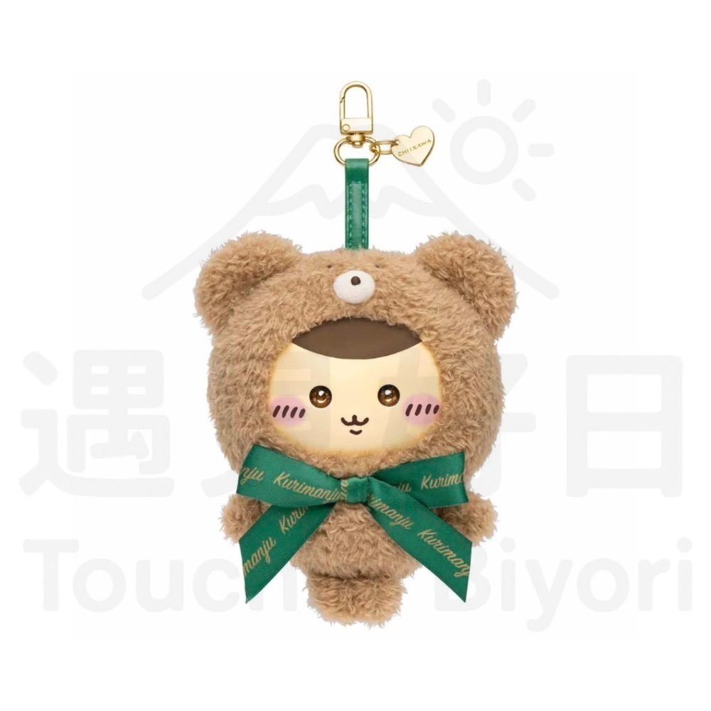 【現貨】日本 CHIIKAWA ちいかわ 吉伊卡哇 熊熊裝玩偶吊飾-規格圖2