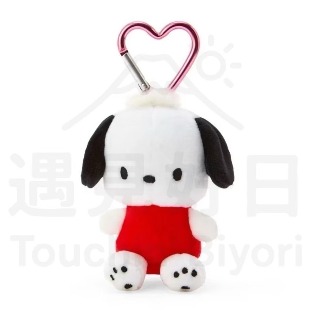 【現貨】日本 Sanrio 三麗鷗 愛心扣玩偶吊飾-規格圖1