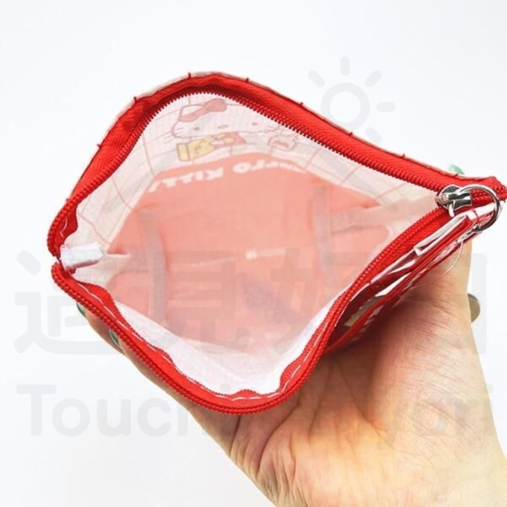 【現貨】日本 Sanrio 三麗鷗 防水零錢包｜收納購物袋-細節圖3