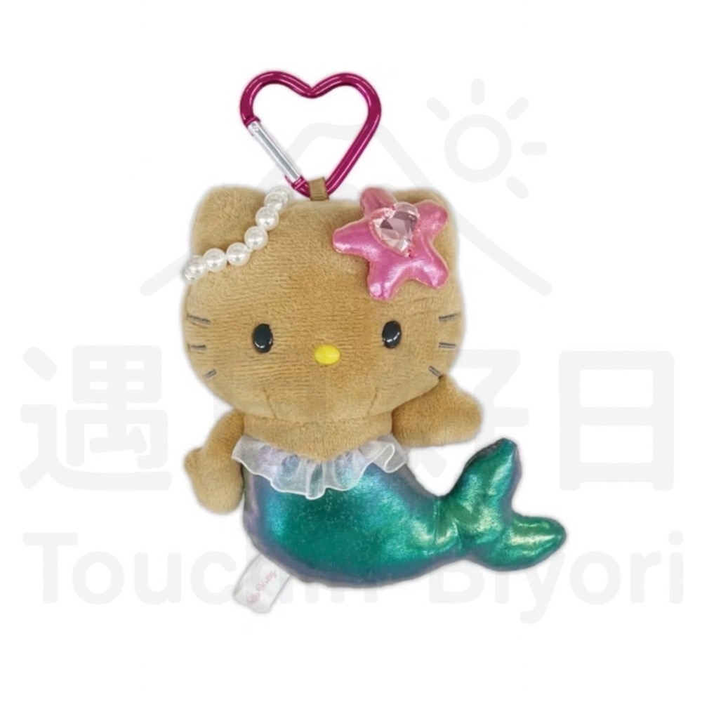 【預購】日本 三麗鷗 Sanrio Fantsay 愛心扣 Kitty 吊飾 美人魚｜獨角獸｜小天使-規格圖1