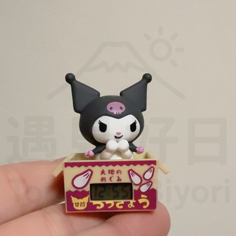 【現貨】三麗鷗 Sanrio 水果箱造型 電子鐘 扭蛋-規格圖6