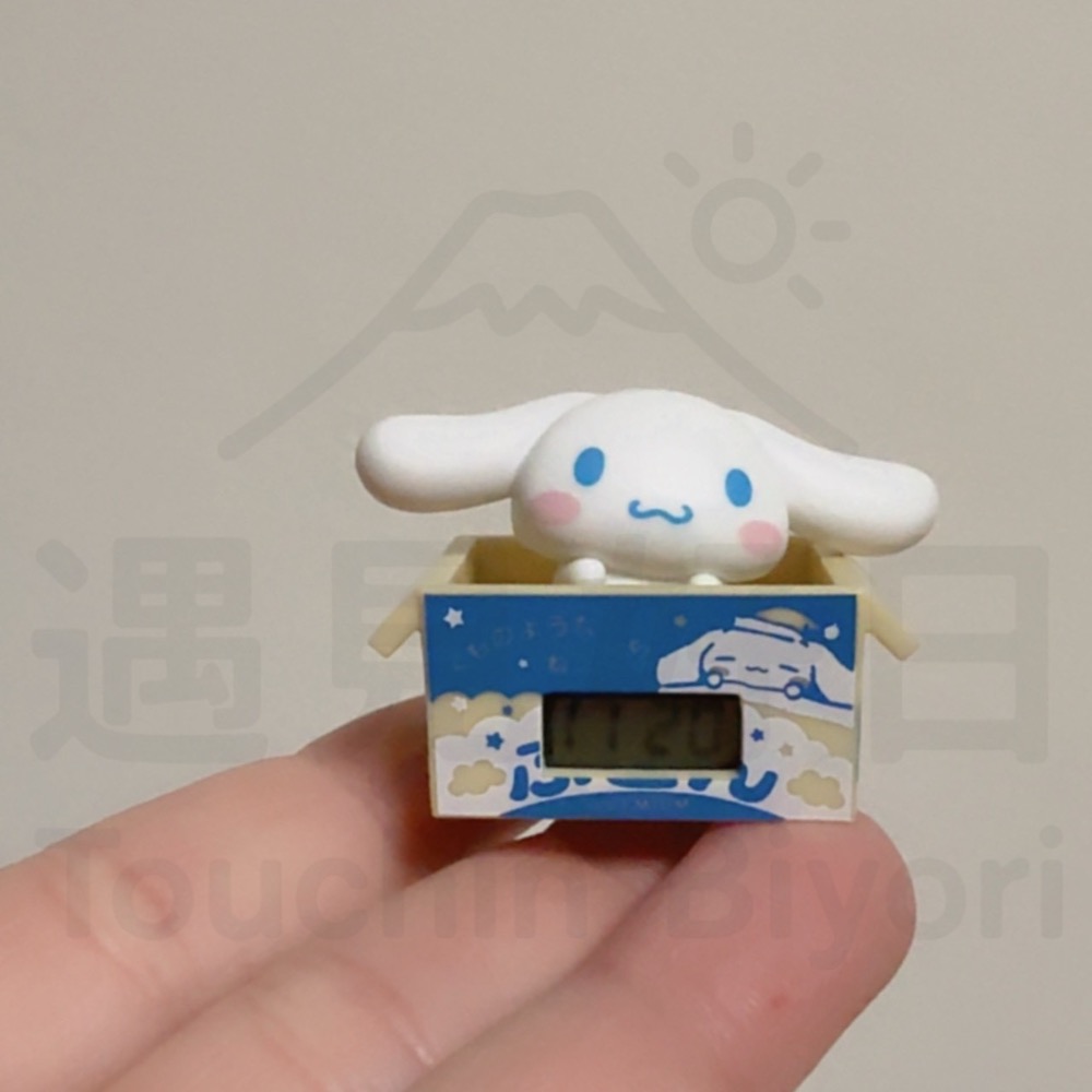 【現貨】三麗鷗 Sanrio 水果箱造型 電子鐘 扭蛋-規格圖6