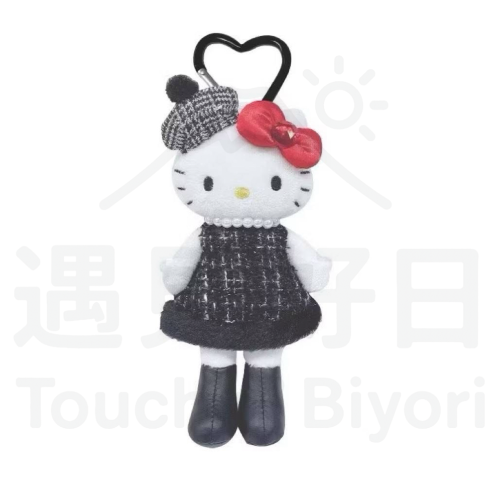 【現貨】日本 三麗鷗 Sanrio Fantsay 愛心扣 長腿Kitty 吊飾 日燒貴婦｜小香風貴婦-規格圖1