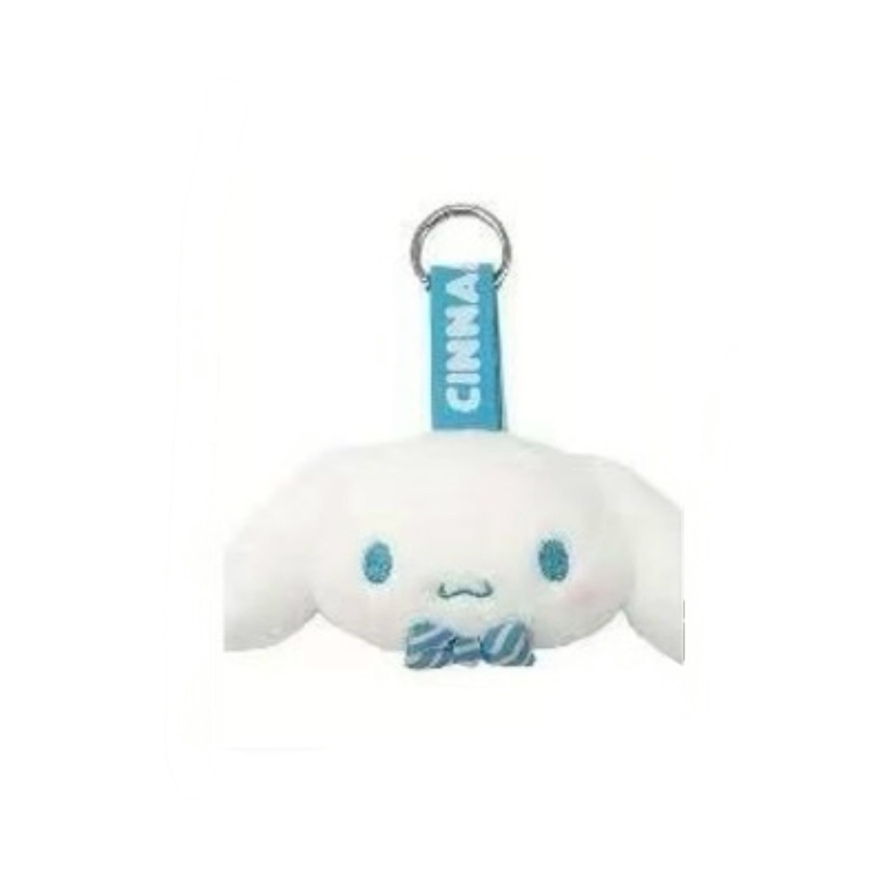 【預購】日本 三麗鷗 Sanrio【扣環系列】大頭臉蛋玩偶吊飾-規格圖1