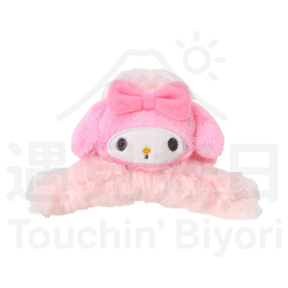 【預購】日本 三麗鷗 Sanrio【人氣角色】毛絨絨鯊魚夾-規格圖1