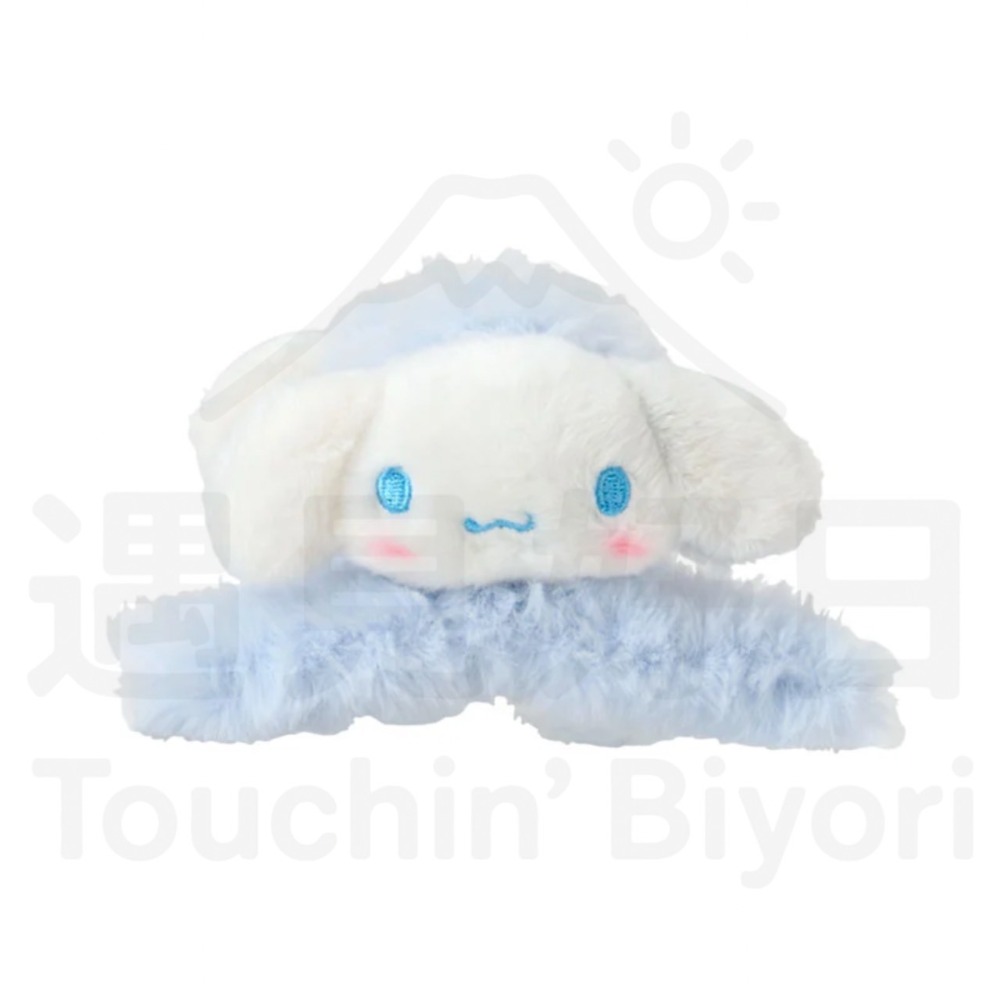 【預購】日本 三麗鷗 Sanrio【人氣角色】毛絨絨鯊魚夾-規格圖1