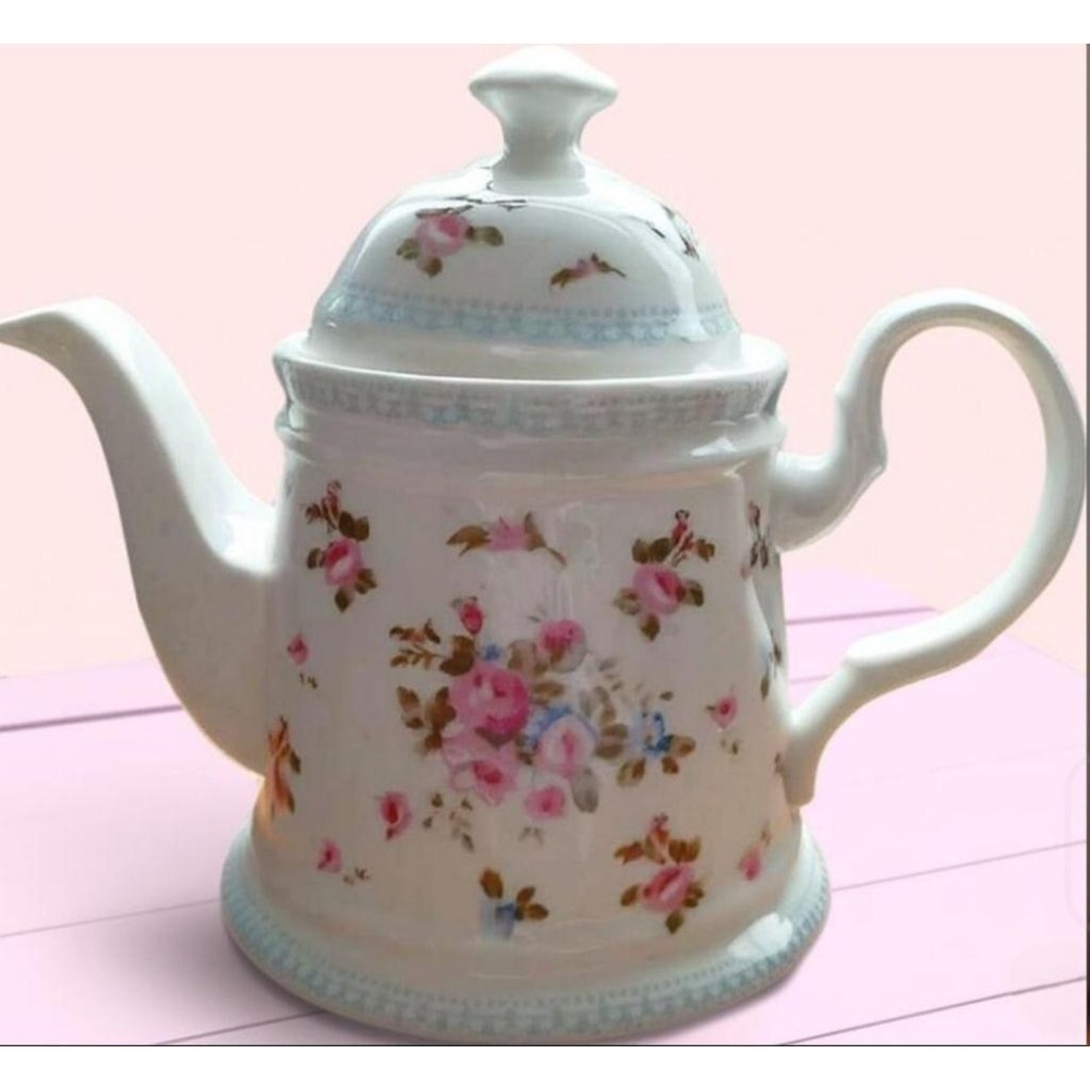 凱特花語下午茶杯組 浪漫花茶杯組 一壼四杯-細節圖2