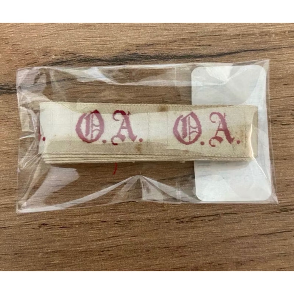 德國 哥德字體緞帶 量少捆┃歐洲古董 古董雜貨 復古雜貨 縫紉道具 縫紉雜貨 手作材料 泰迪熊配件 小布 BJD 關節偶-規格圖2