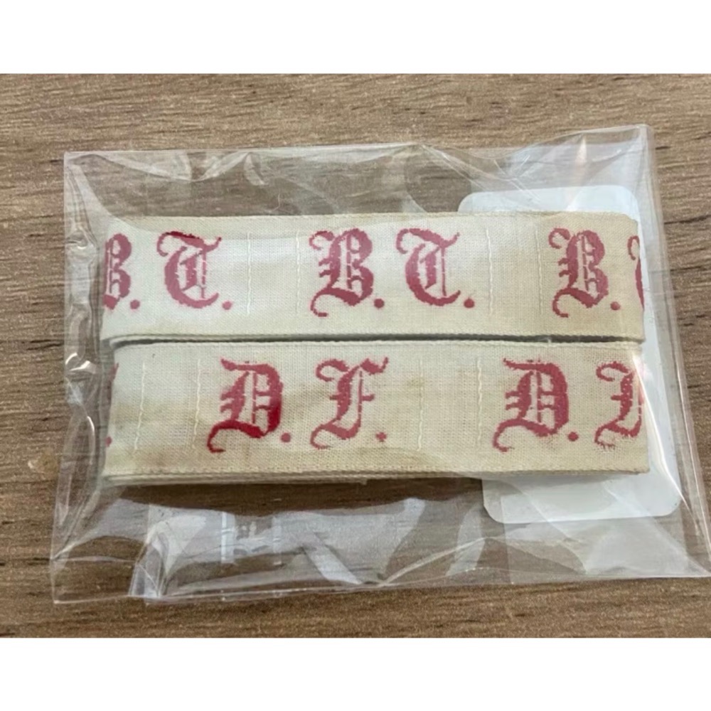 德國 哥德字體緞帶 散裝組┃歐洲古董 古董雜貨 復古雜貨 縫紉道具 縫紉雜貨 手作材料 泰迪熊配件 小布 BJD 關節偶-規格圖2