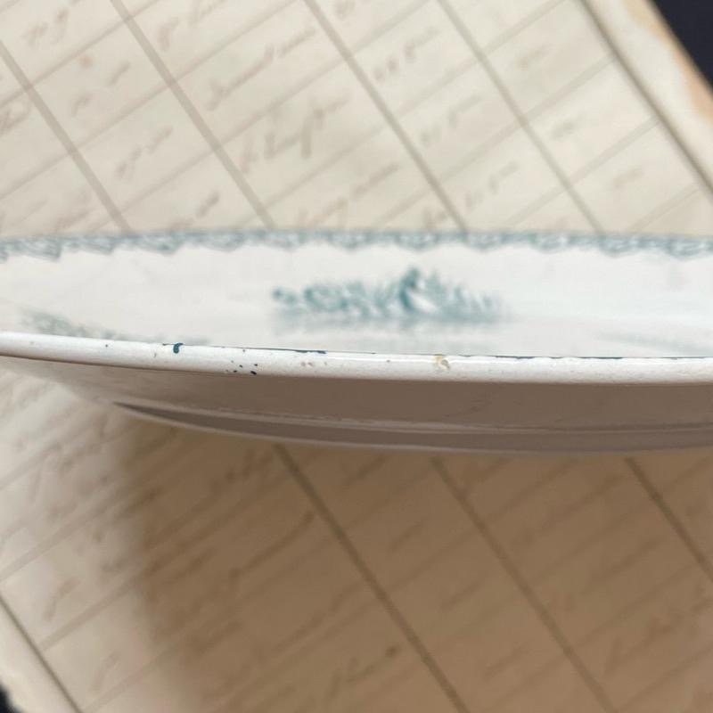 法國 鈴蘭復古餐盤 B款┃復古雜貨 古董餐盤 法國古董 歐洲古董 拍照小物 古董收藏 歐洲老件 古董老件 空間裝飾 花藝-細節圖5