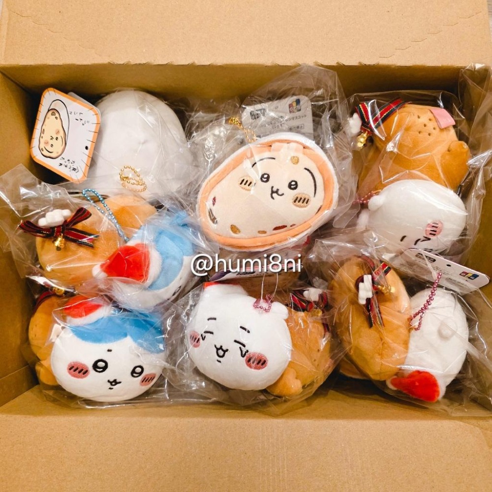 ➡️現貨⬅️ 吉伊卡哇 2025 聖誕 烤雞 德式聖誕蛋糕 兔兔 烏薩奇 小八 chiikawa 耶誕 禮物-細節圖2