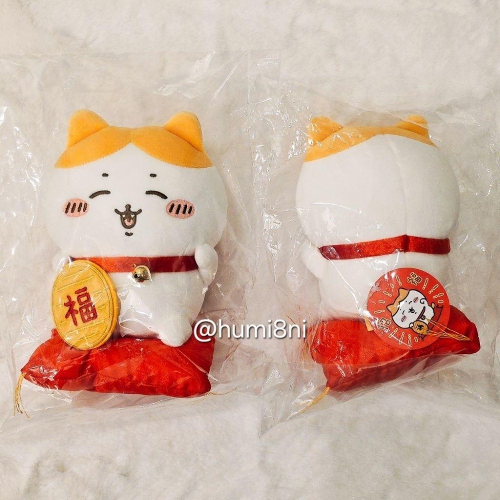 ➡️現貨⬅️ 日本正版 招福小八 金小八 招福 招財 小八 吉伊卡哇 hachiware 小八貓 招財貓 金色小八-細節圖2