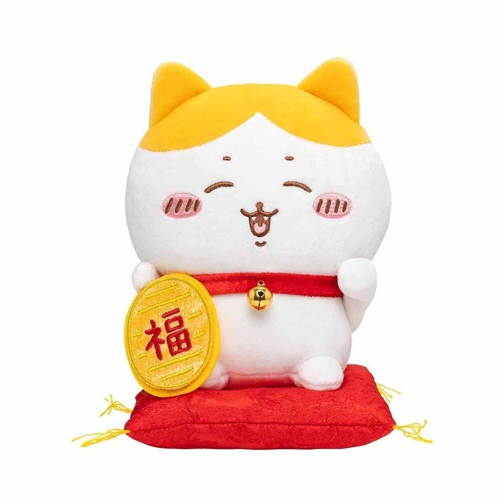 ➡️現貨⬅️ 日本正版 招福小八 金小八 招福 招財 小八 吉伊卡哇 hachiware 小八貓 招財貓 金色小八-規格圖9