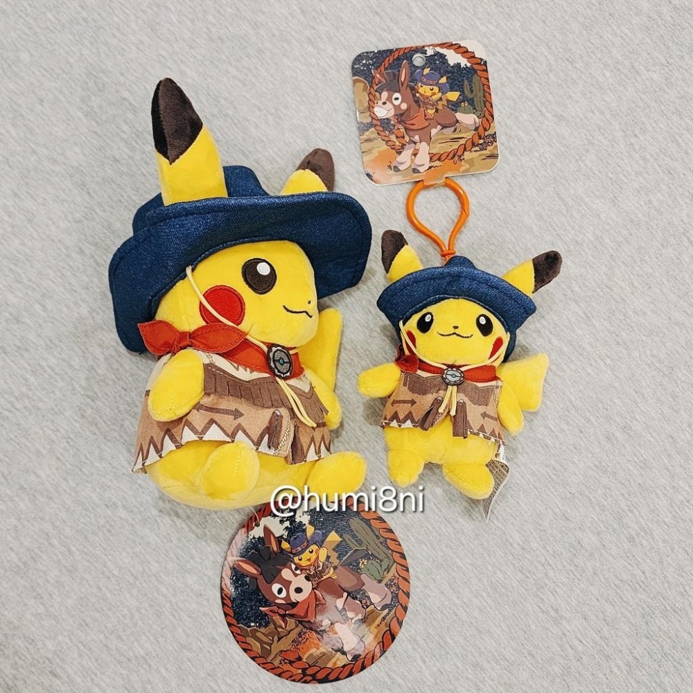 ➡️現貨⬅️ 日本寶可夢中心 牛仔 皮卡丘 Run Run ! Desert Pokémon-細節圖3