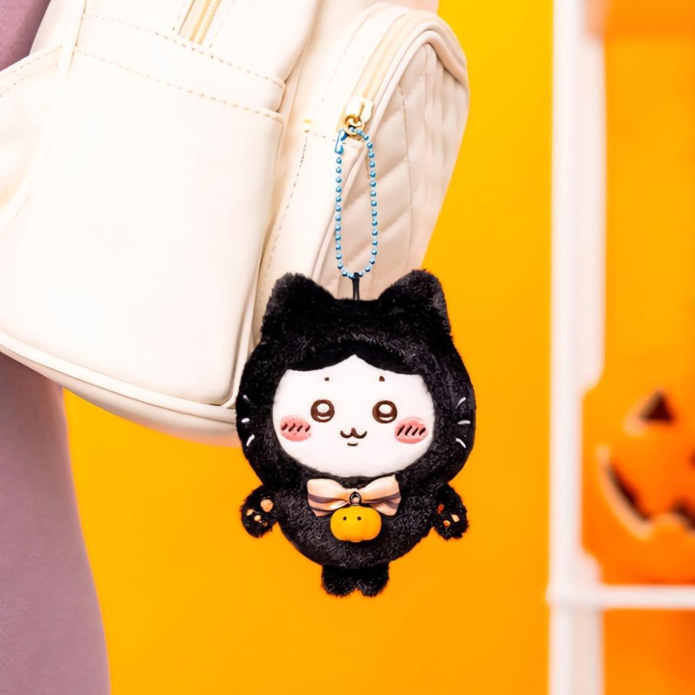 ➡️現貨⬅️ 吉伊卡哇 萬聖節 黑貓 烏薩奇 小八 chiikawa 兔兔 小桃 披薩 古本屋 2024-細節圖3