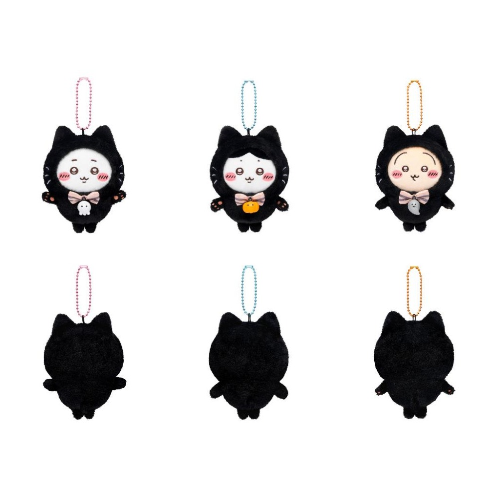 ➡️現貨⬅️ 吉伊卡哇 萬聖節 黑貓 烏薩奇 小八 chiikawa 兔兔 小桃 披薩 古本屋 2024-細節圖4