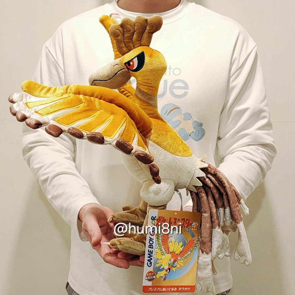 ➡️現貨⬅️ 日本寶可夢中心 寶可夢 金銀 25週年 洛奇亞 鳳王 娃娃-細節圖2