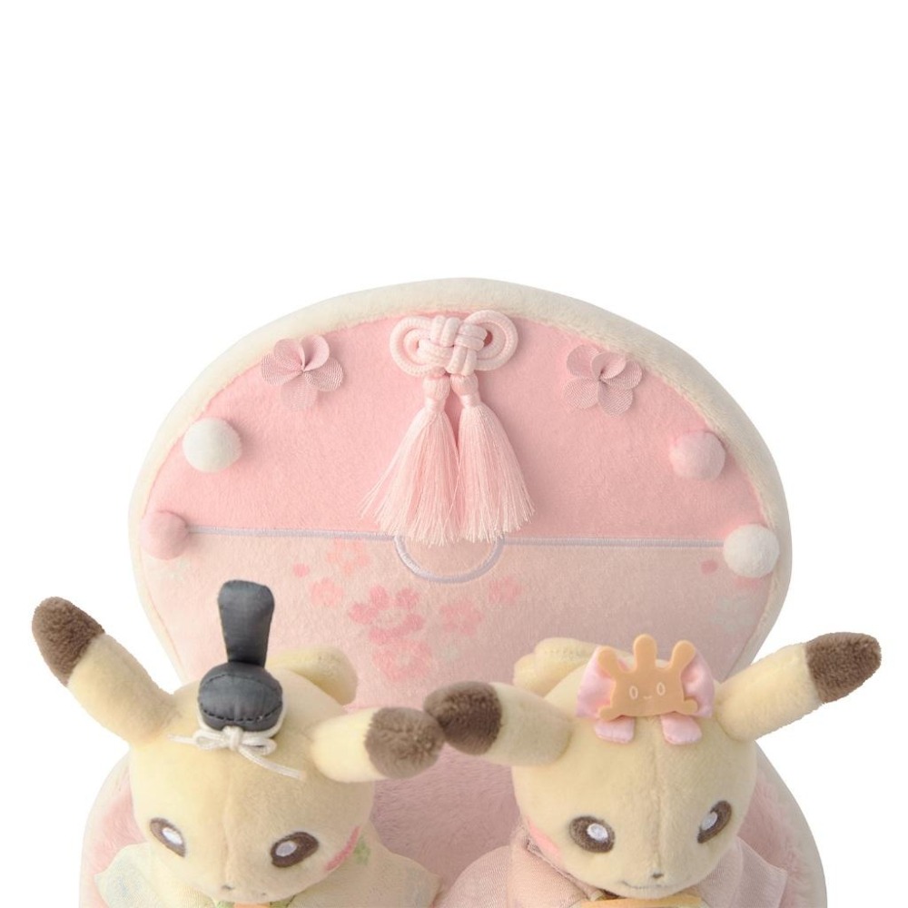 ➡️現貨⬅️ 日本寶可夢中心 女兒節皮卡丘 Pokémon 皮卡丘娃娃 布偶 皮卡丘 雛祭 ひなまつり-細節圖9