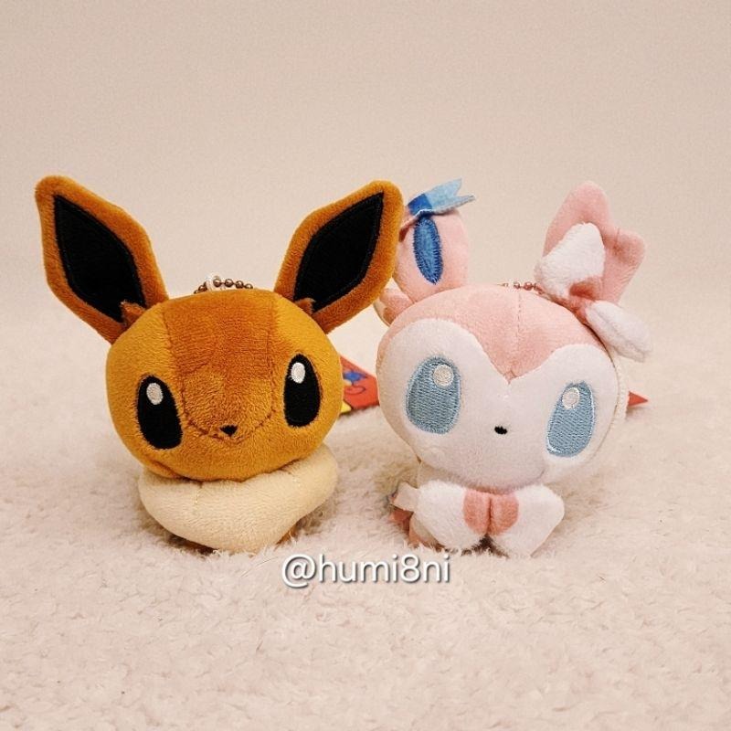 ➡️現貨⬅️ 日本寶可夢中心 伊布家族 吊飾 Pokemon Dolls 水伊布 仙子伊布 月亮伊布 冰伊布 葉伊布-細節圖3