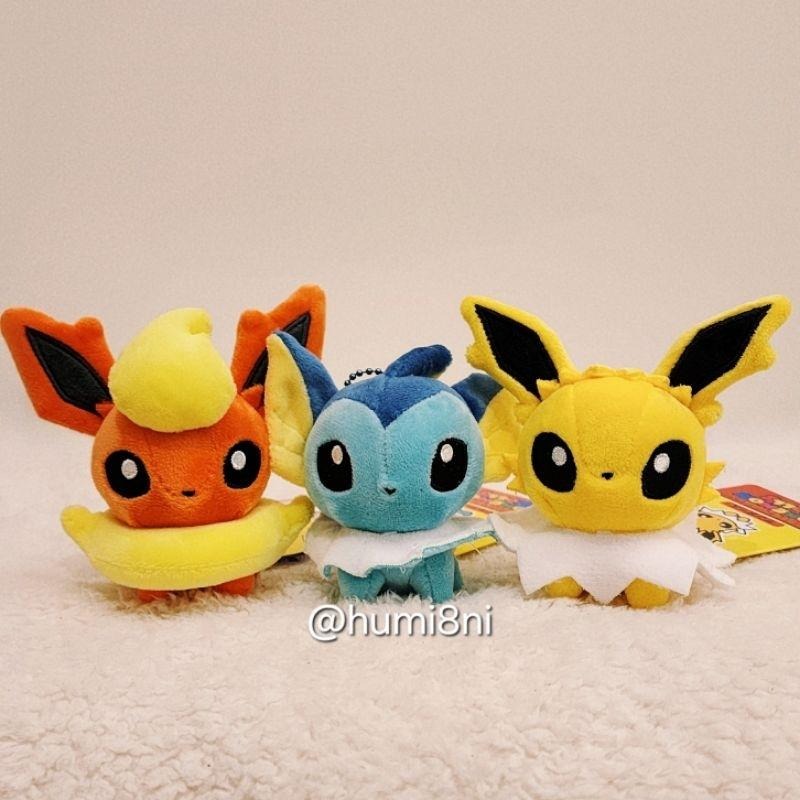 ➡️現貨⬅️ 日本寶可夢中心 伊布家族 吊飾 Pokemon Dolls 水伊布 仙子伊布 月亮伊布 冰伊布 葉伊布-細節圖4