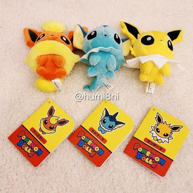 ➡️現貨⬅️ 日本寶可夢中心 伊布家族 吊飾 Pokemon Dolls 水伊布 仙子伊布 月亮伊布 冰伊布 葉伊布-細節圖7
