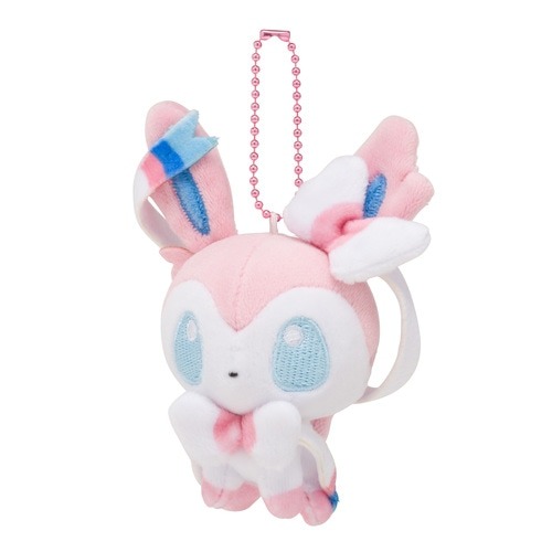➡️現貨⬅️ 日本寶可夢中心 伊布家族 吊飾 Pokemon Dolls 水伊布 仙子伊布 月亮伊布 冰伊布 葉伊布-規格圖7