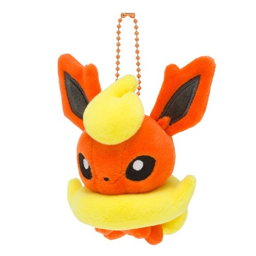 ➡️現貨⬅️ 日本寶可夢中心 伊布家族 吊飾 Pokemon Dolls 水伊布 仙子伊布 月亮伊布 冰伊布 葉伊布-規格圖7