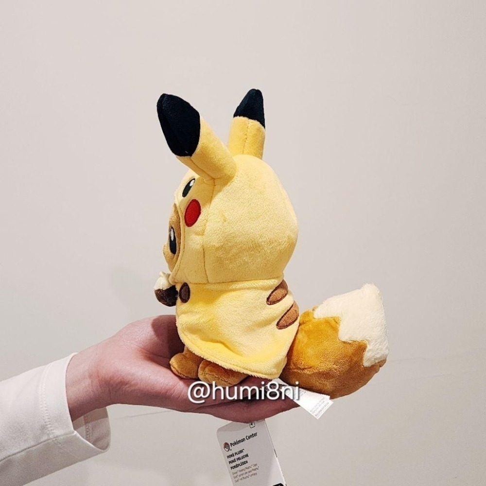 ➡️現貨⬅️ 英國寶可夢中心 變裝 皮卡丘 伊布 斗篷  Pokemon Cosplay Pikachu Eevee-細節圖4